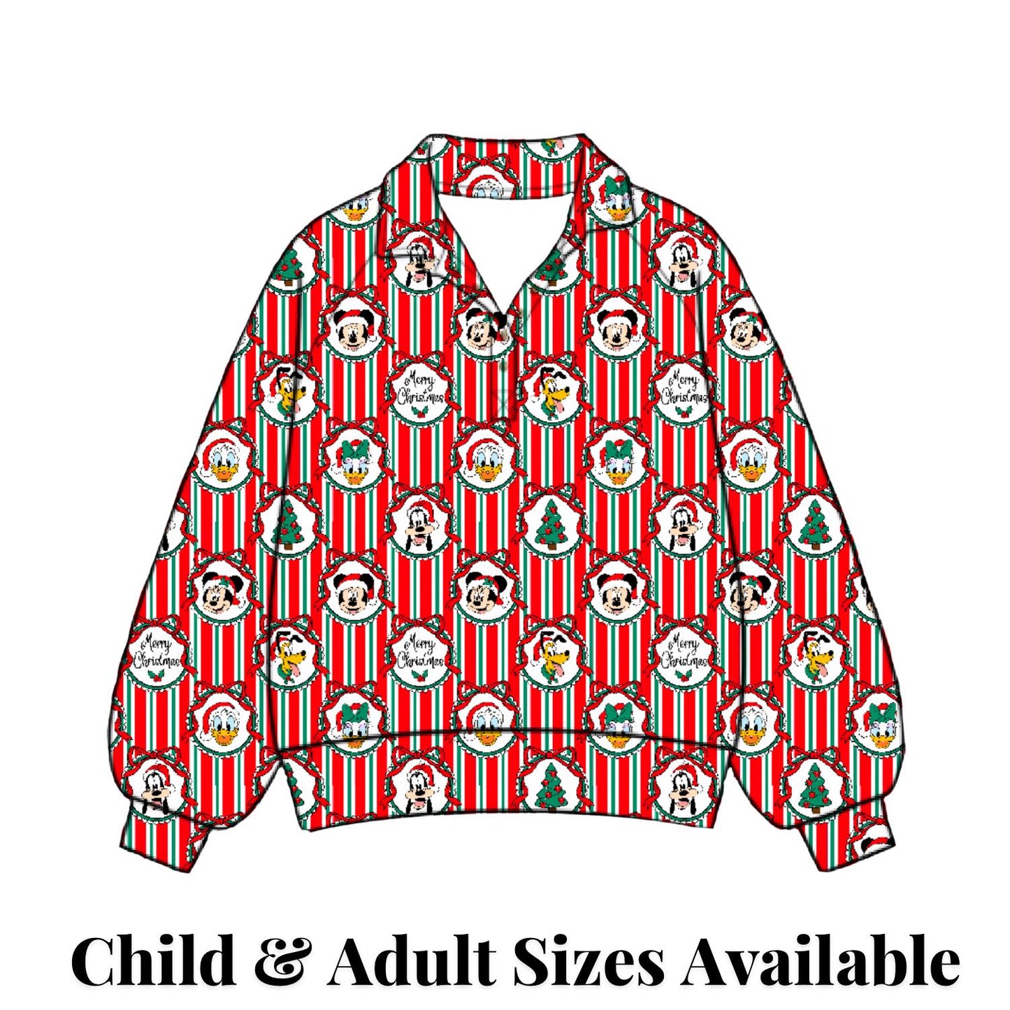 PREORDER Disney Christmas Sweatshirt | Disney Christmas Pullover | Unisex Holiday Sweatshirt | Matching Family