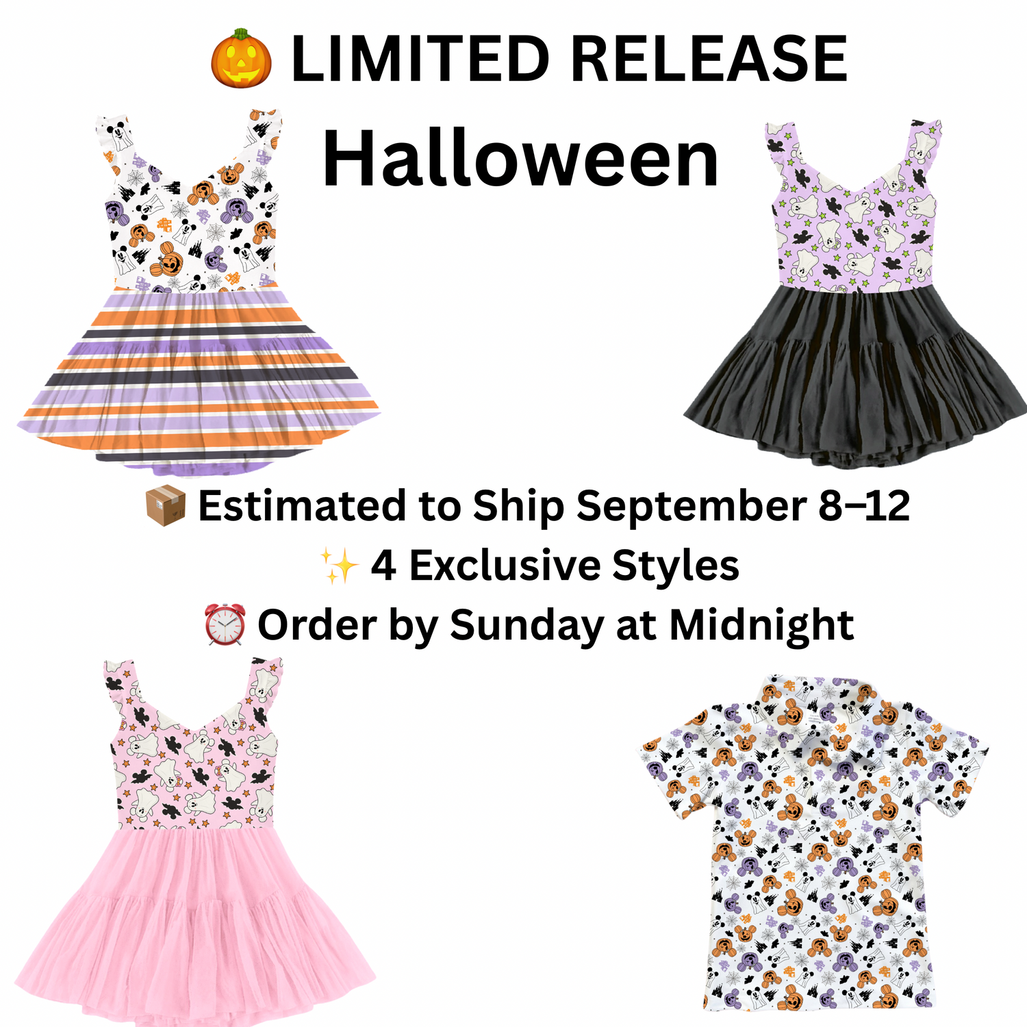 🎃 Limited Release Halloween Collection