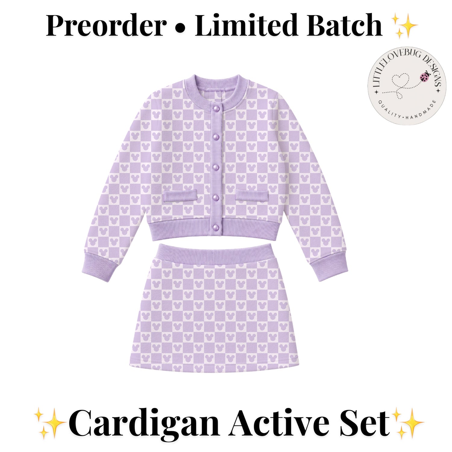 New Style Little Love Cardigan Sets