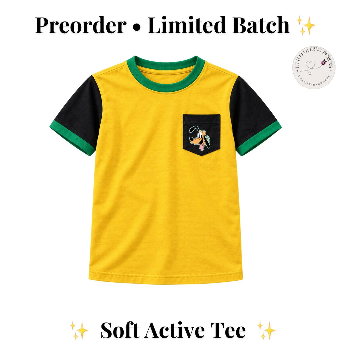 Pluto Soft Active Tee for Adults and Kids listing photo 1