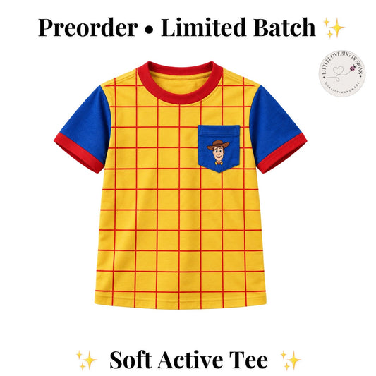 Toy Story Woody Soft Active Tee for Adults and Kids listing photo 1