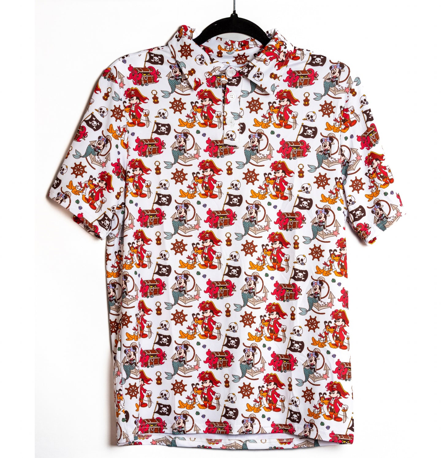 Preorder Pirates Mickey Cruise Performance Polo