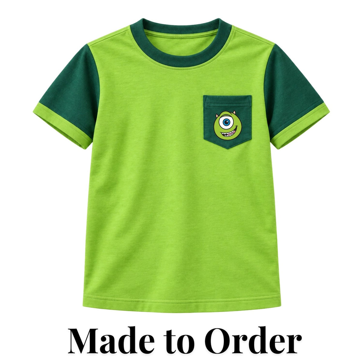 Monsters Inc Mike Soft Active Tee for Adults and Kids listing photo 4