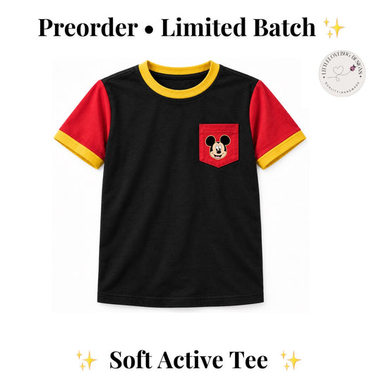 Mickey Mouse Soft Active Tee for Adults and Kids listing photo 1