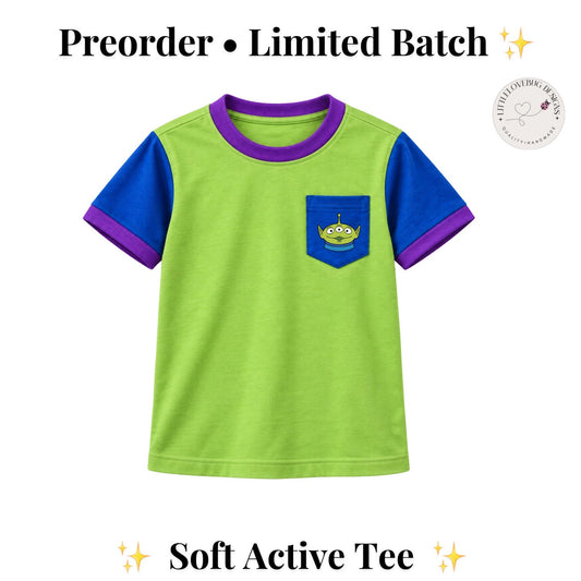 Toy Story Alien Soft Active Tee for Adults and Kids listing photo 1