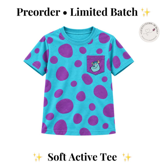 Monsters Inc Sulley Soft Active Tee for Adults and Kids listing photo 1