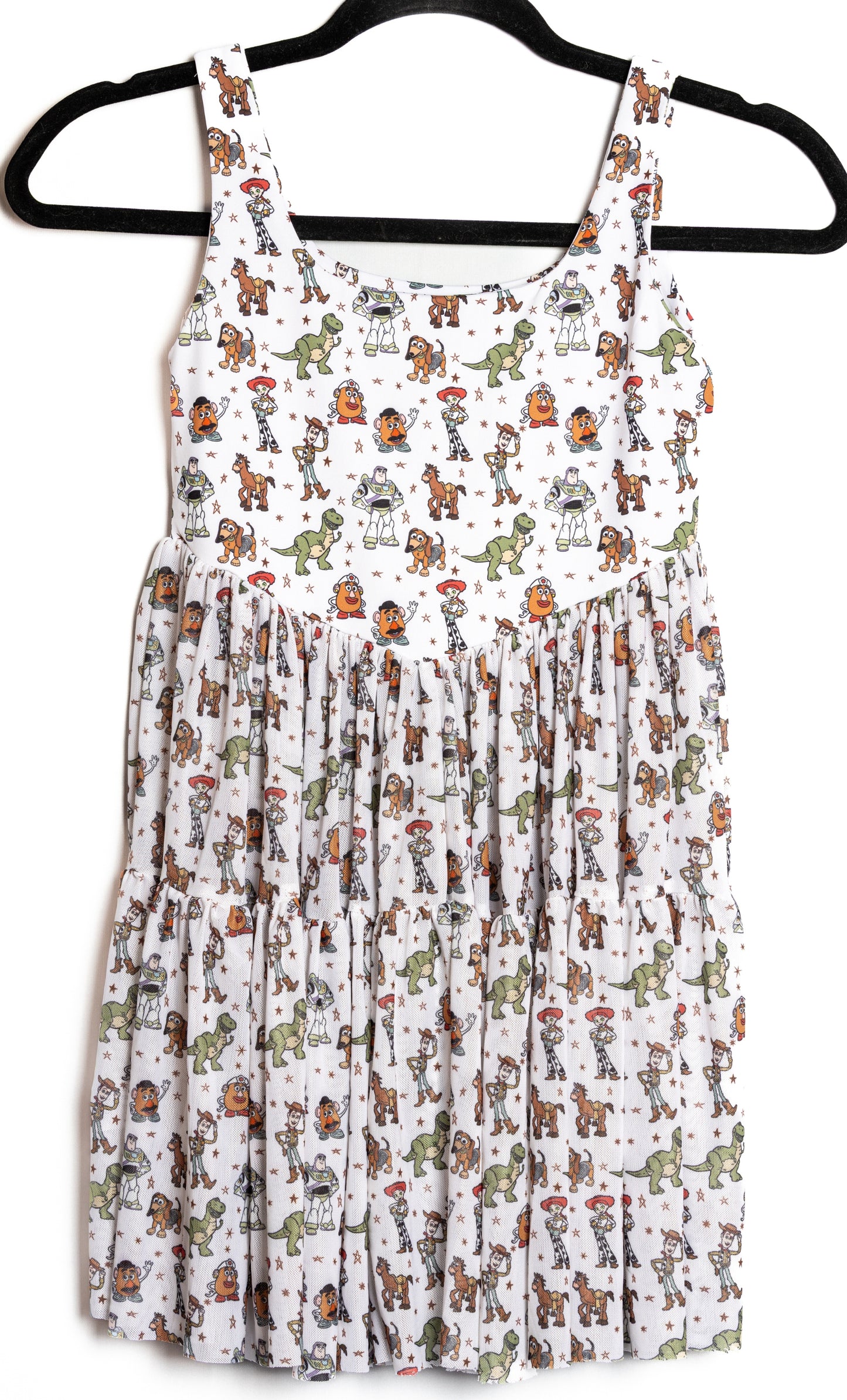 Preorder Toy Story Printed Mesh Active Dress with Separate Shorts