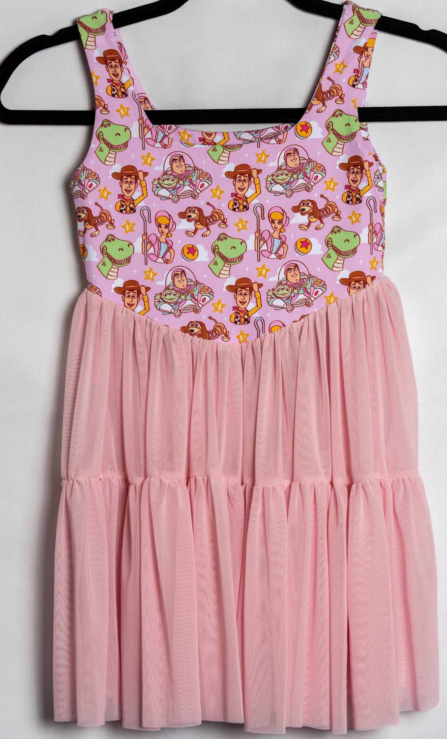 Preorder Pink Toy Story Active Mesh Dress with Separate Shorts