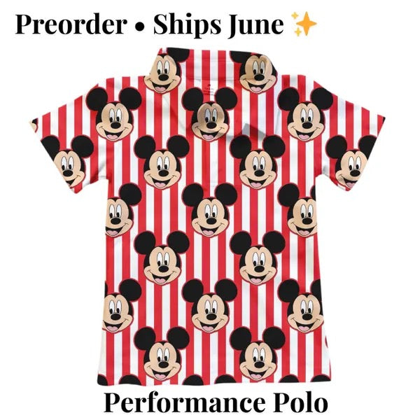 Preorder Mickey Performance Polo