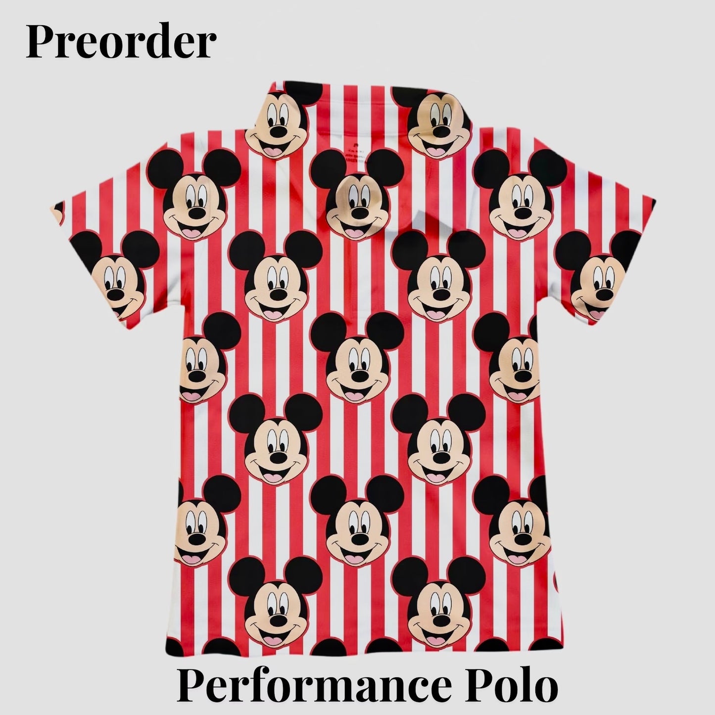 Preorder Mickey Performance Polo