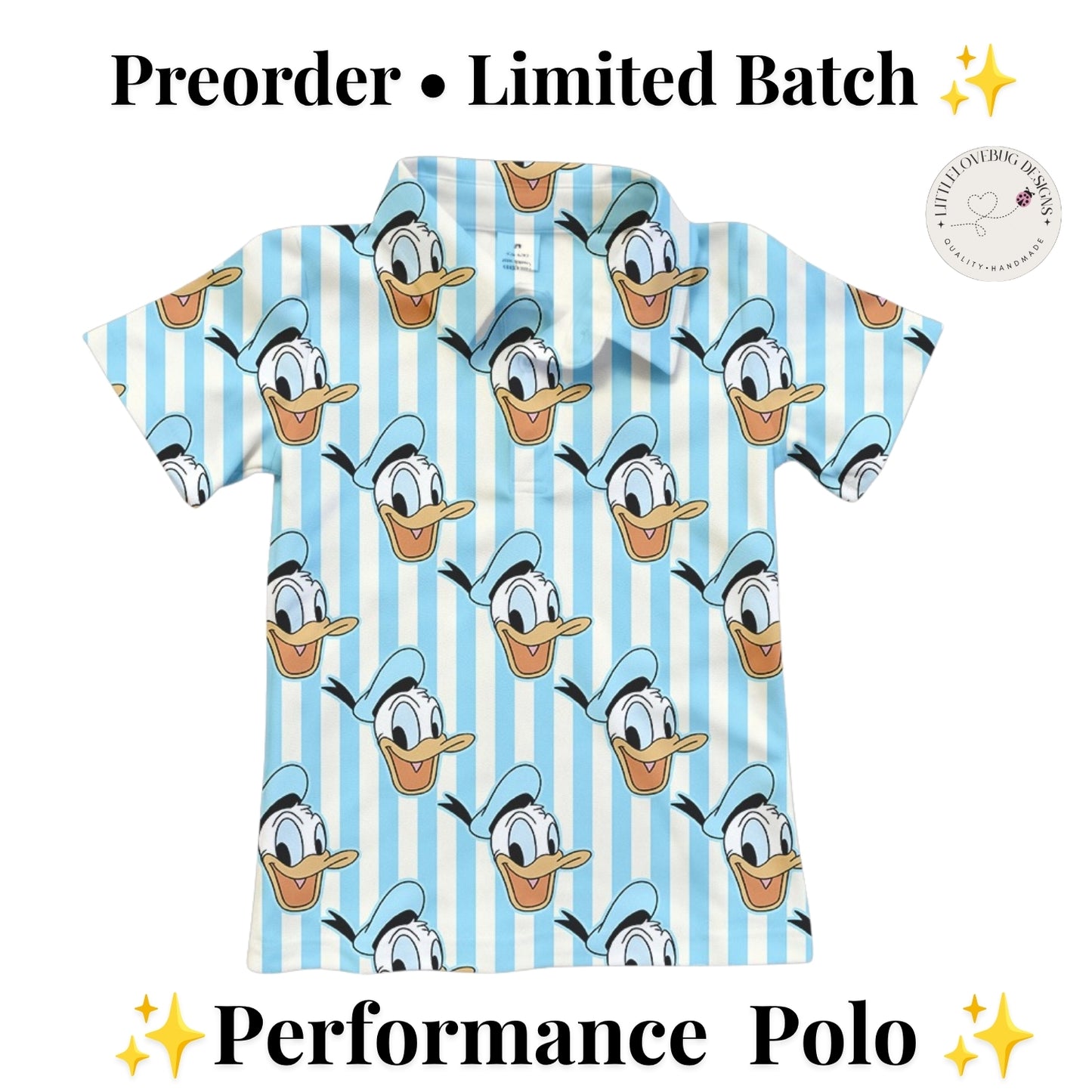 Preorder Donald Performance Polo