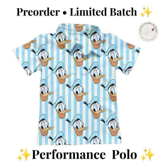 Preorder Donald Performance Polo