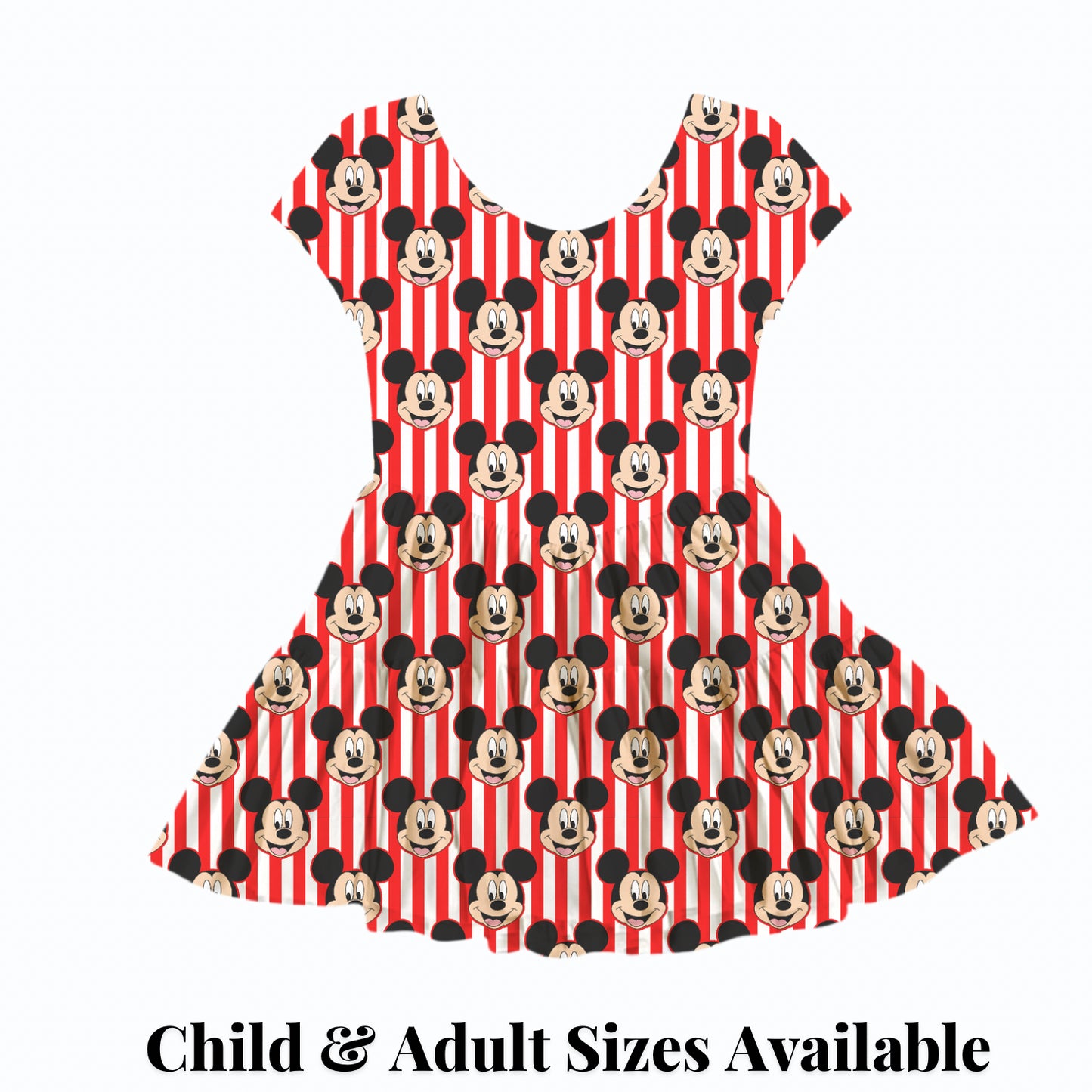 Preorder Mickey Active Mesh Dress with Separate Shorts