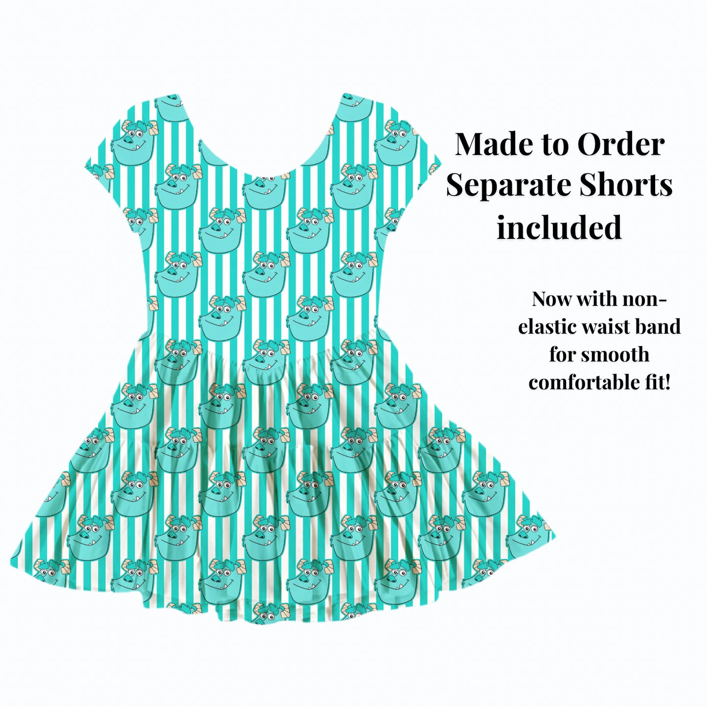 Preorder Sulley Active Mesh Dress with Separate Shorts