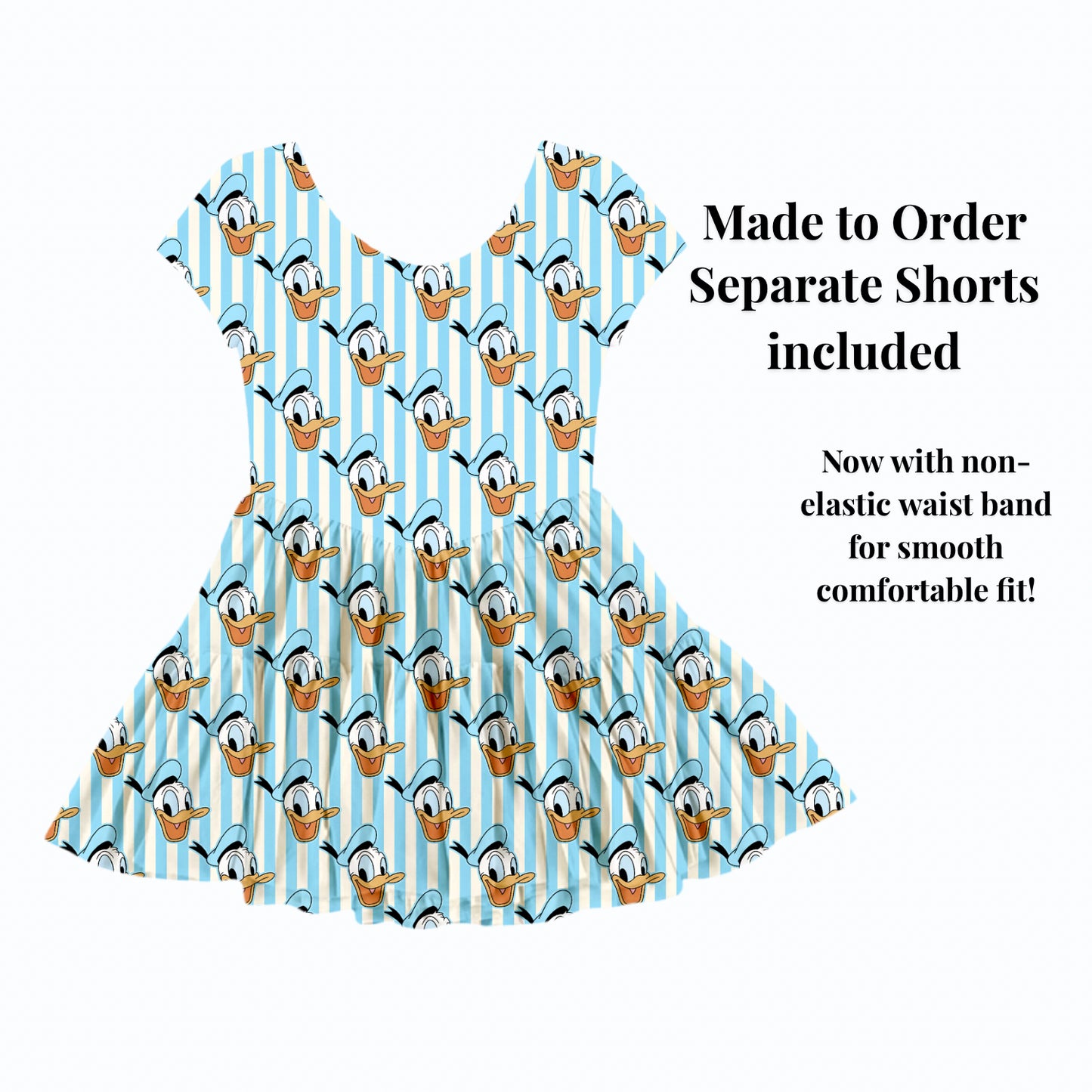 Preorder Donald Active Mesh Dress with Separate Shorts