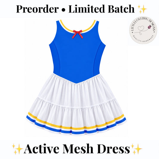 Donald active mesh twirl dress