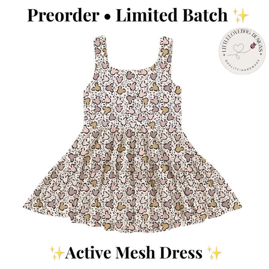 Mickey Leopard active mesh dress photo 1
