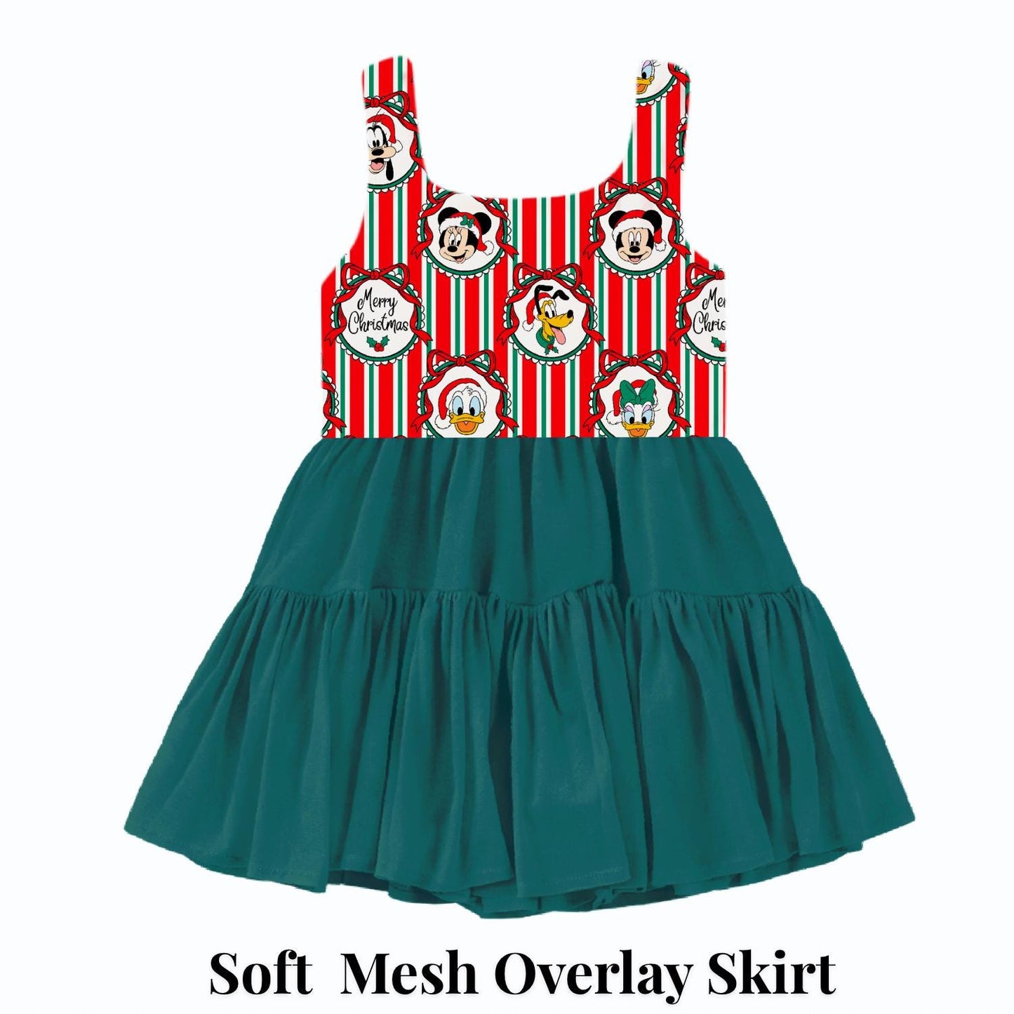 PREORDER Disney Christmas Dress, Holiday Disney Outfit, Christmas Park Outfit