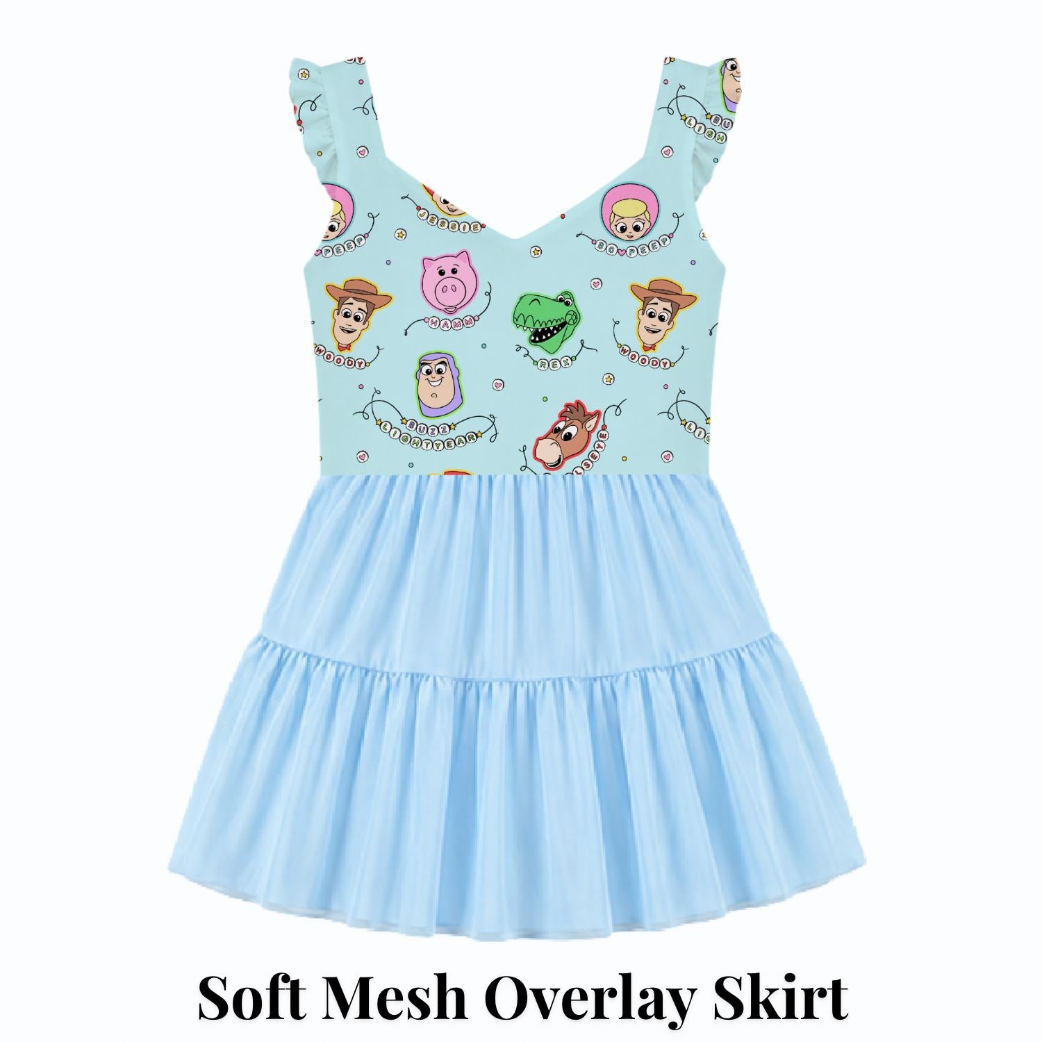 PREORDER Toy Story Disney Outfit V Neck, Toy Story Dress, Disney Athletic Dress, Pixar Outfit for Girls