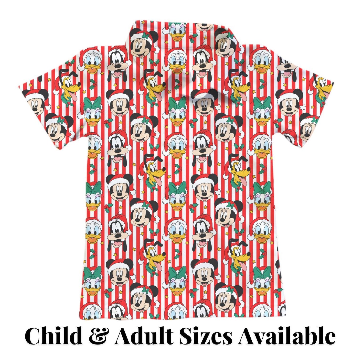 Preorder Disney Christmas Polo, Disney Mickey and Friends Polo Shirt, Disney Family Outfit, Disney Park Outfit, Matching Disney Shirts