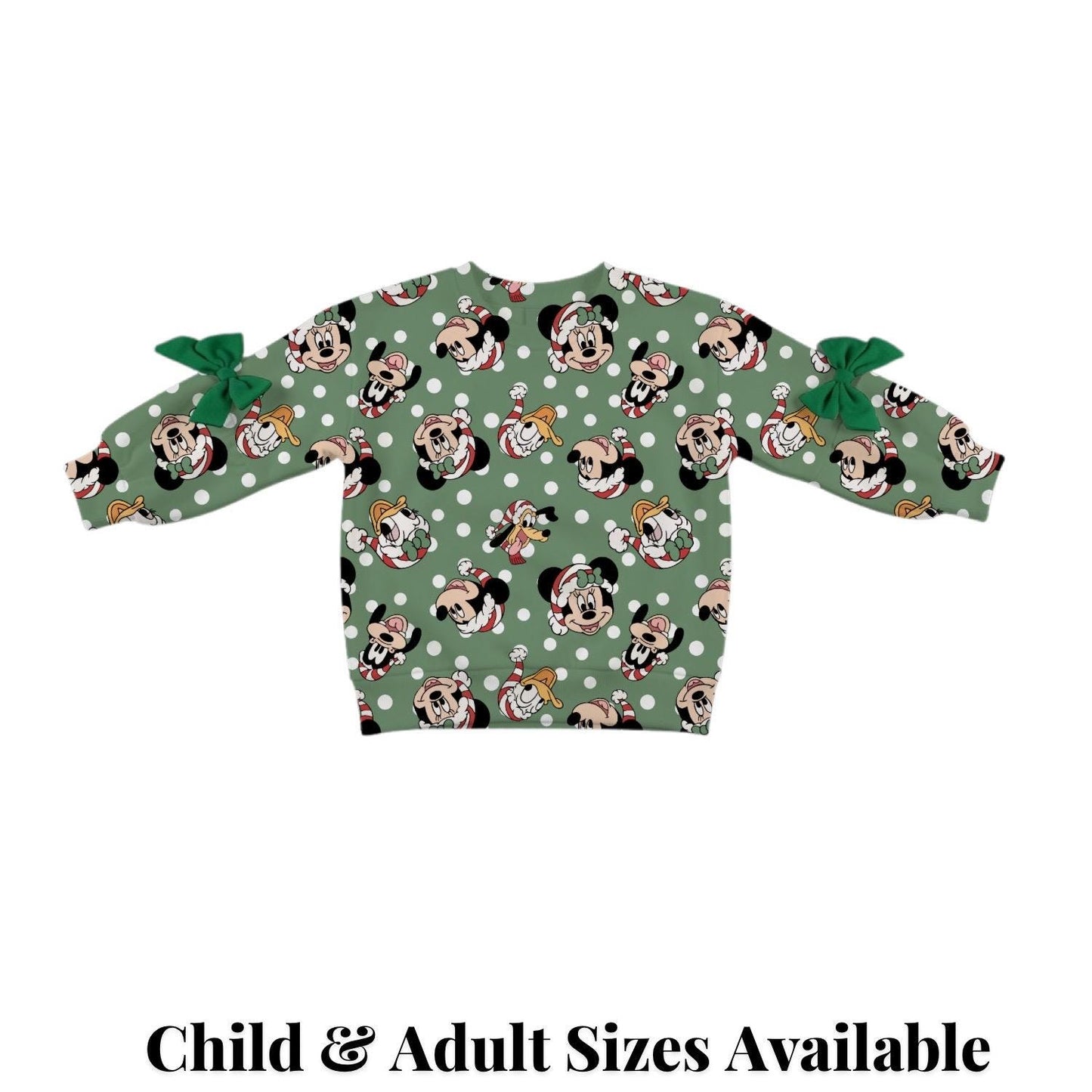 PREORDER Disney Christmas Sweatshirt, Holiday Disney Outfit, Christmas Park Outfit
