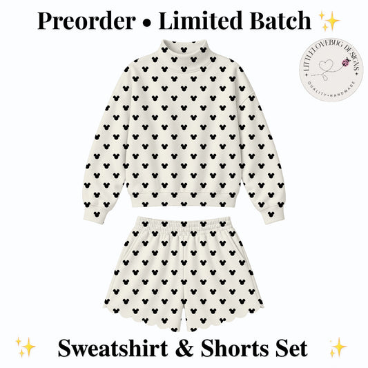 ivory Magical Dots shorts set — Preorder cover