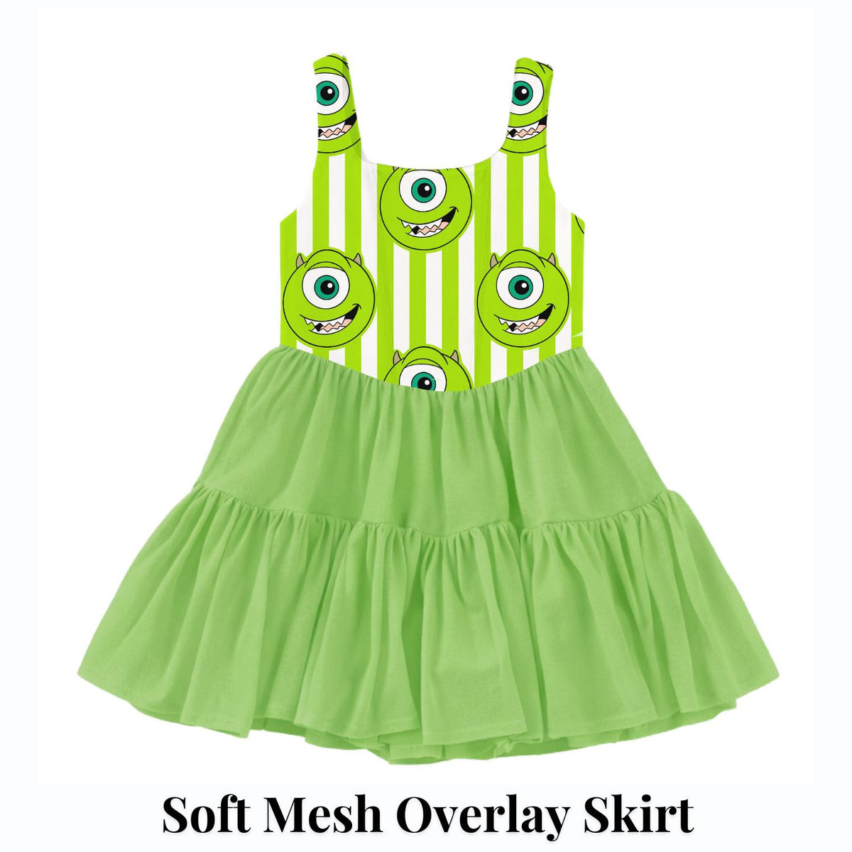 Active mesh dress fabric details