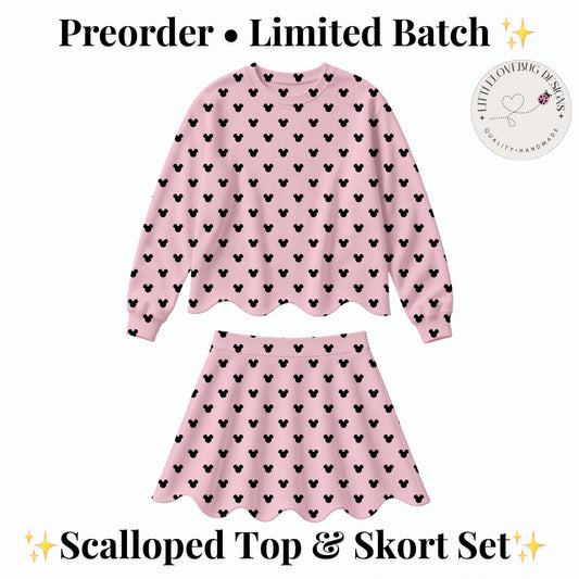 pink Magical Dots skort set — Preorder cover