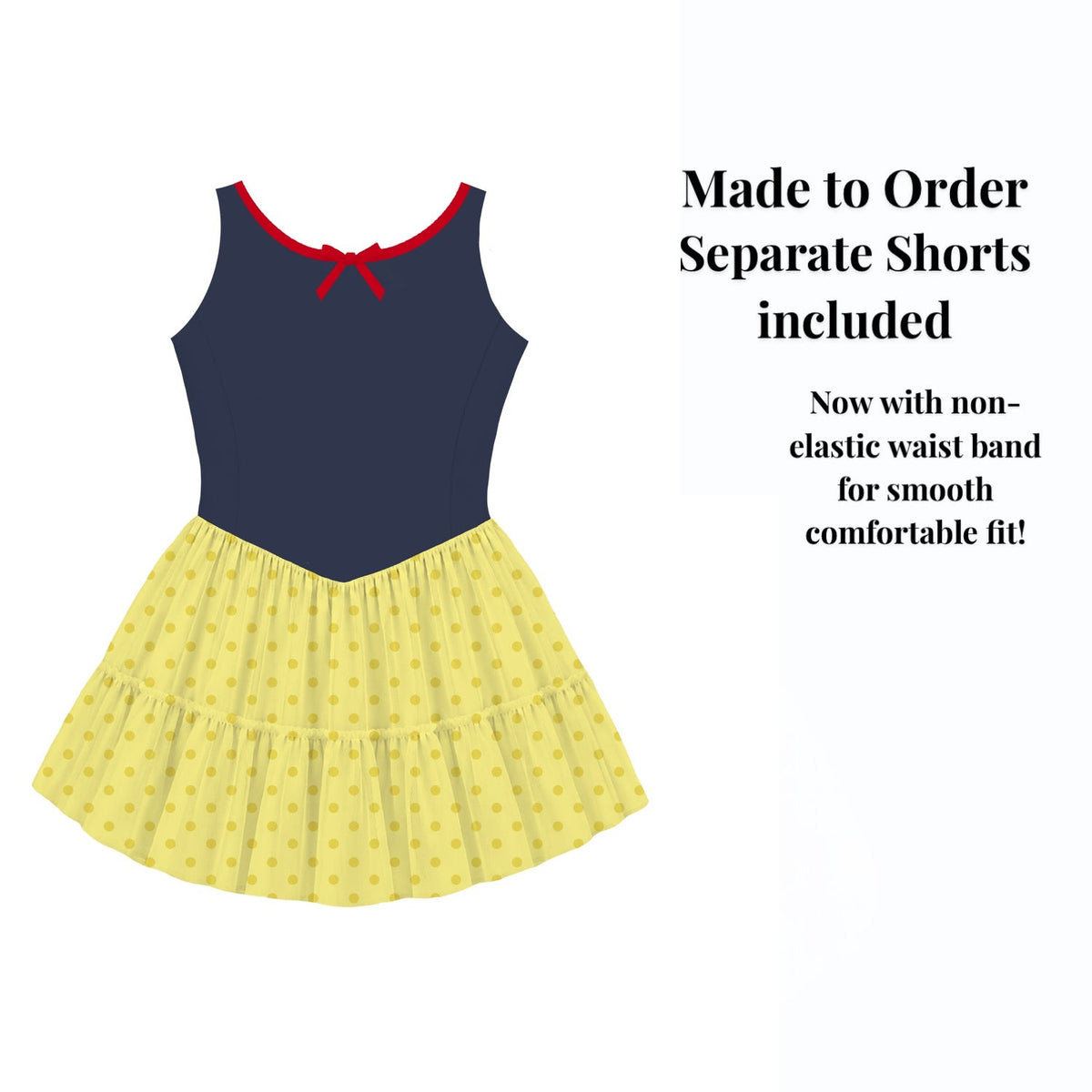 Snow White inspired active mesh twirl dress photo 3